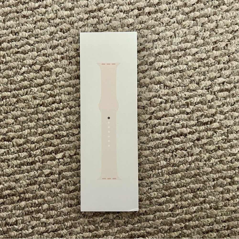 Apple Watch Sports Band in Light Blush 42MM S/M